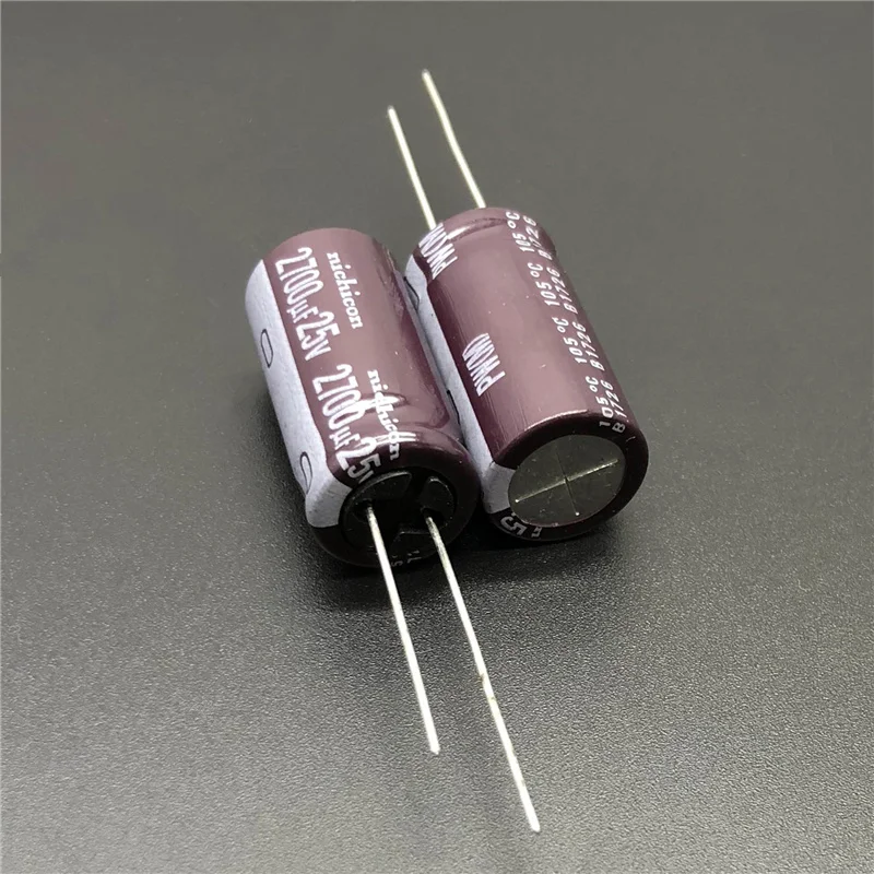 5 шт/50 шт 2700 мкФ 25В NICHICON PW серия 12 5x25 мм низкое сопротивление длительный срок