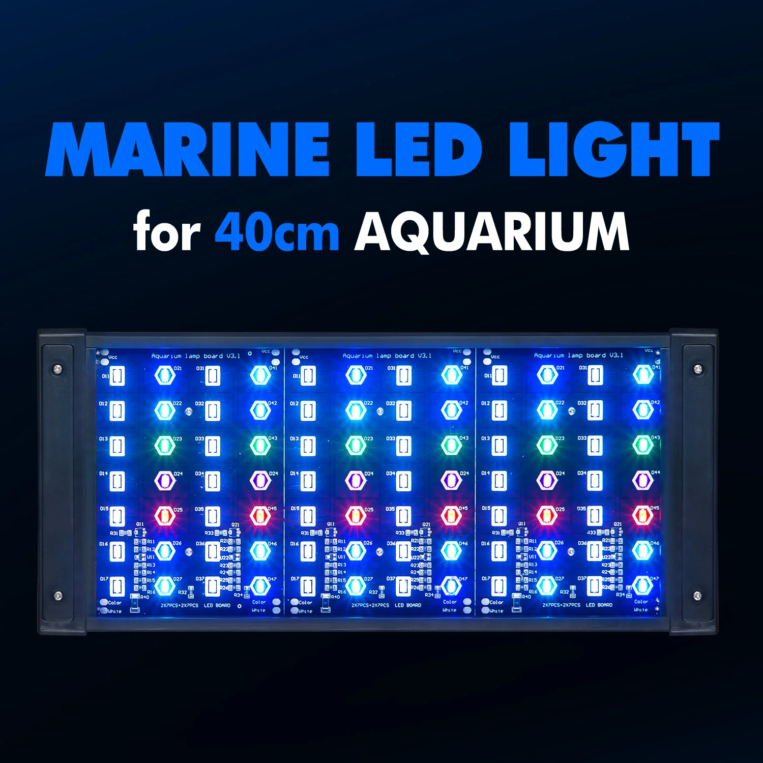 LICAH морской аквариумный светодиодный фонарь STD 400|aquarium aquarium|aquarium saltwaterlighting aquarium led |