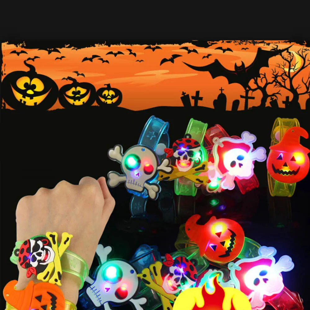 5 шт./компл. детские игрушки LED светящийся Снеговик Рождество Хэллоуин DIY Decration