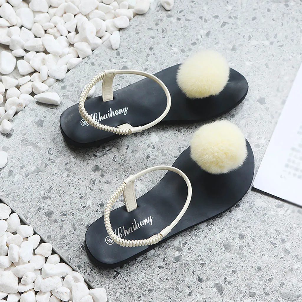 SAGACE/Женская обувь пикантные Вьетнамки на плоской подошве в этническом стиле