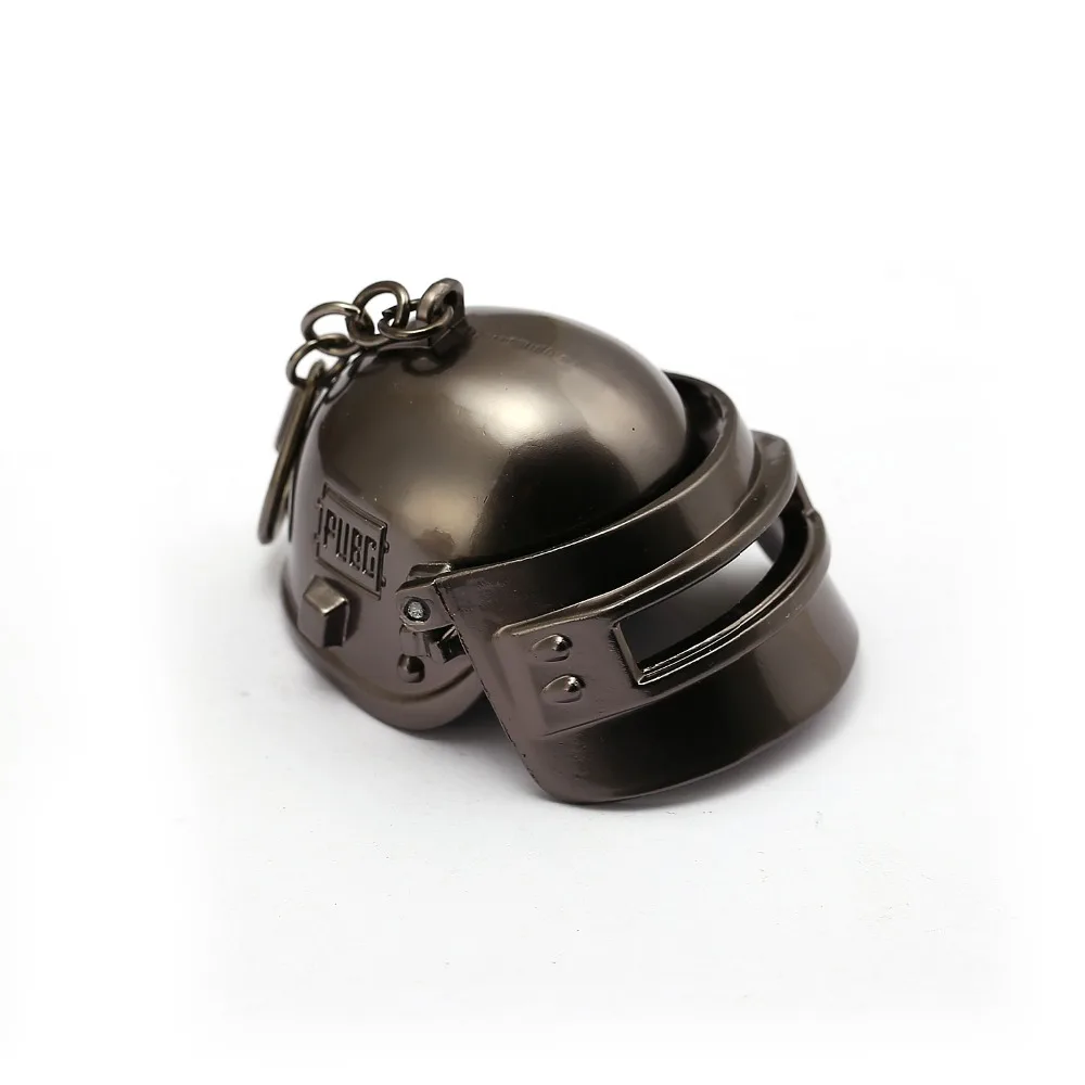 Брелок Playerunknown's Battlegrounds с 3d подвеской в виде шлема большого уровня|key ring holder|keychain