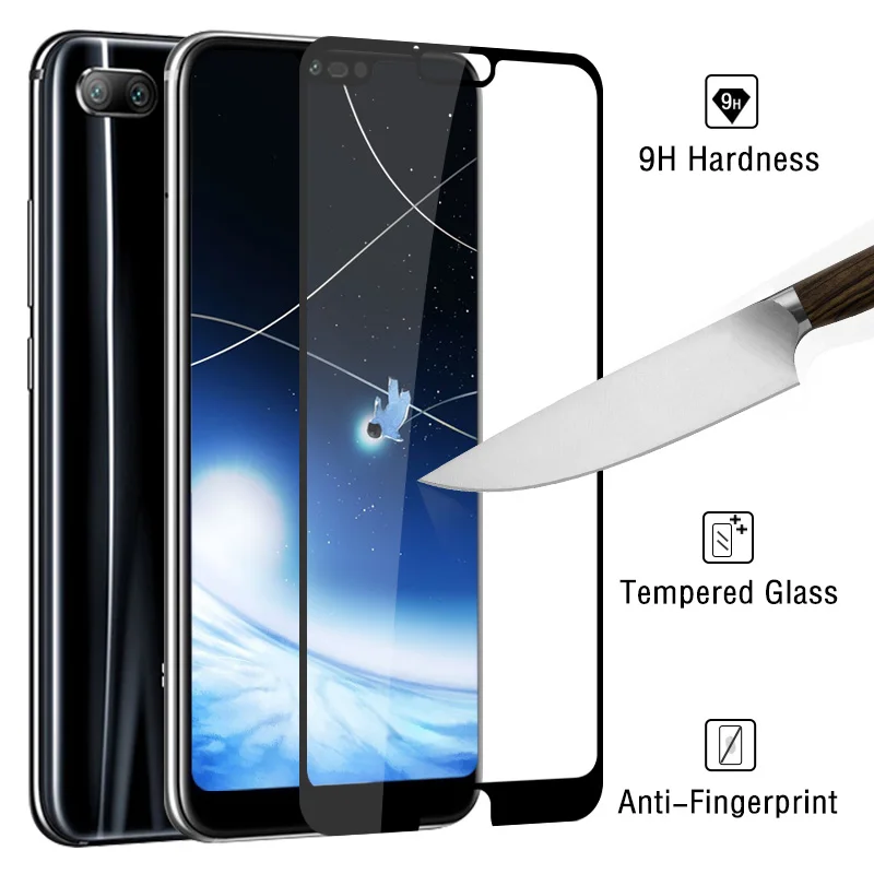 Для Huawei Honor 10 защита экрана защитное стекло закаленное для 5 84 &quotвзрывозащищенный