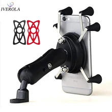 Motorcycle Bike MTB Bicycle Phone Holder Handlebar Mirror Rear View Mount Universal Cellphone Holder for Iphone 7/7Plus