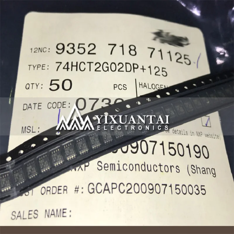 

5PCS/LOT Free Shipping! New Original 74HCT2G02DP T02 74HCT2G125DP T125 74HCT2G126DP T126 MSOP8