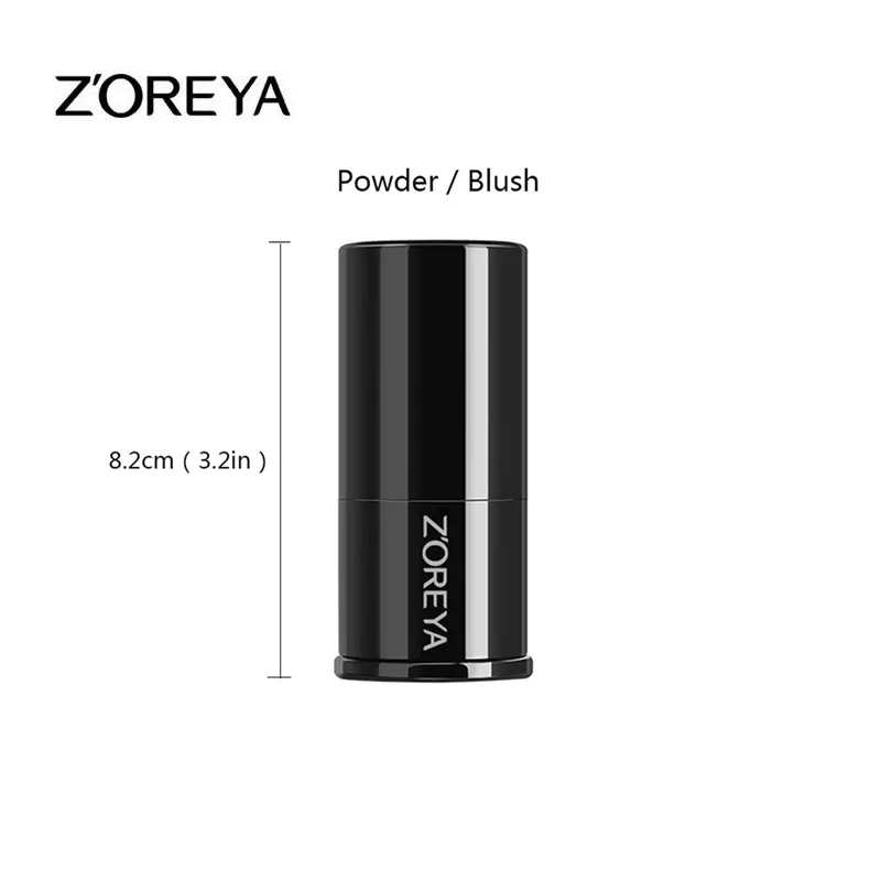 ZOREYA 1 шт. Пылезащитная пудра румяна кисть для пудры портативная Выдвижная