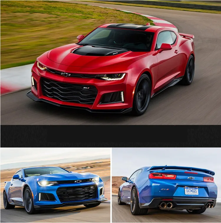 Моделирование 1:24 2017 Шевроле Камаро ZL1 сплав модель автомобиля расширенная