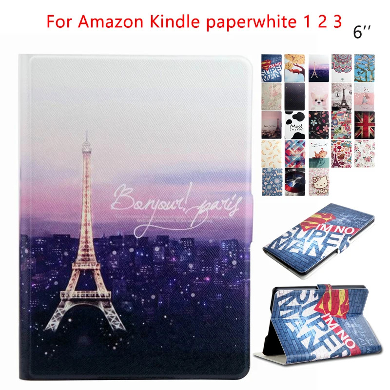 Для Amazon Kindle Paperwhite чехол для планшета из искусственной кожи 6 ''электронная