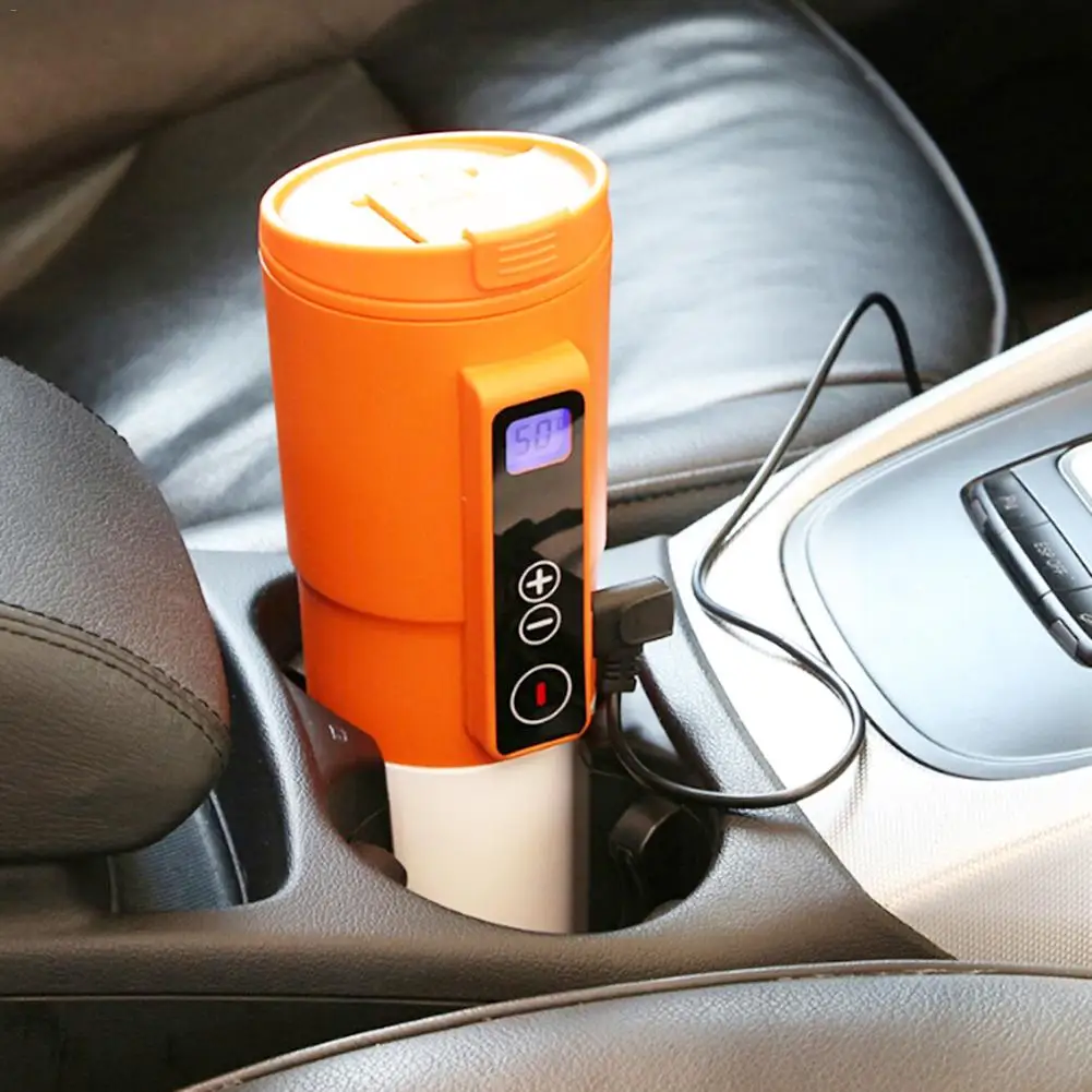 12 V автомобиль Smart Отопление чашки автомобильного прикуривателя Интерфейс