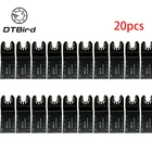 20 шт. многофункциональные биметаллические прецизионные пильные диски, Осциллирующий Мультитул, пильный диск для ремонта, электрорезка, многофункциональные инструменты