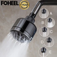 foheel full function multifunction pressurized water saving rotating top sprinkler shower head