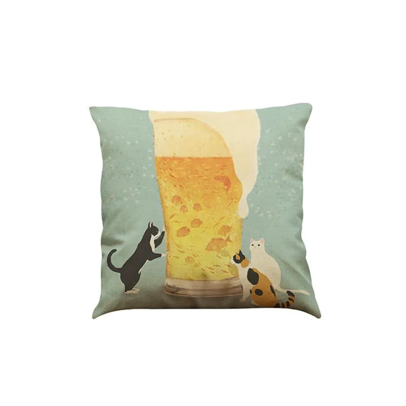 Лидер продаж милый стул для кота чехол кровати модная льняная Подушка стула