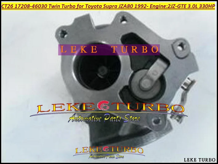 Бесплатная доставка один Турбокомпрессор Twin Turbo CT12B 17208-46030 17208 46030 для TOYOTA выше JZA80