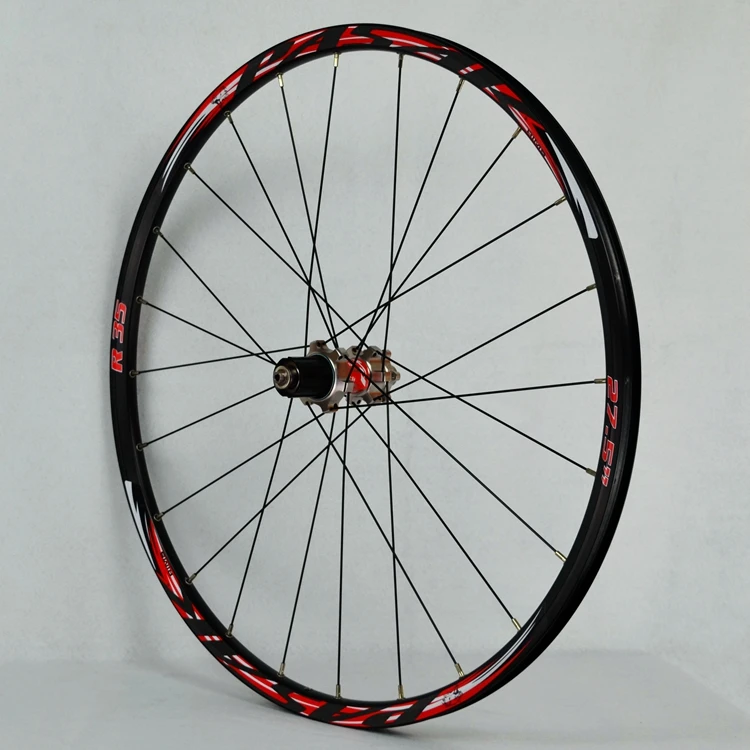 26 inch mountain bike mountain bike wheels 24 hours to draw the front 2 rear bearing hub Japan 4 super smooth 27.5 inch wheels