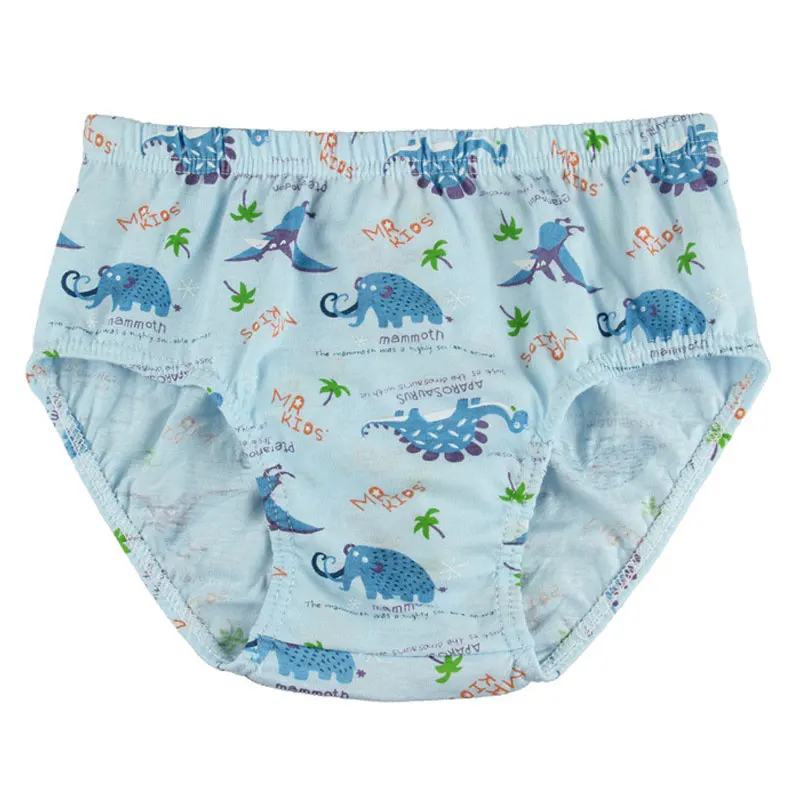 5 шт./лот хлопковые трусы боксеры для мальчиков детское нижнее белье с героями