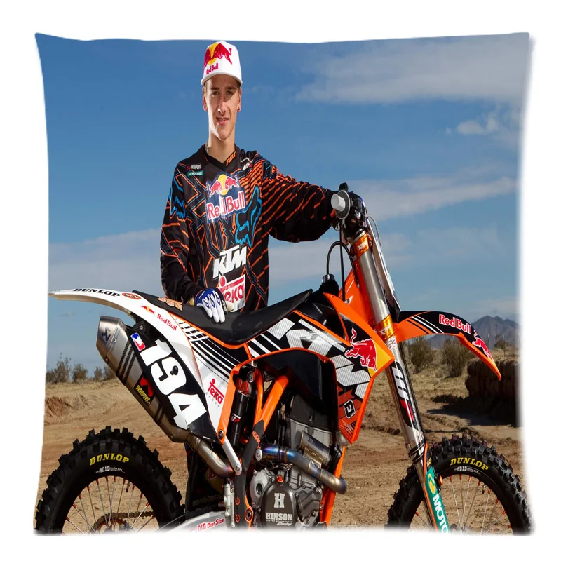 Чехол для подушки Ken Roczen из персиковой кожи двухсторонняя наволочка с принтом