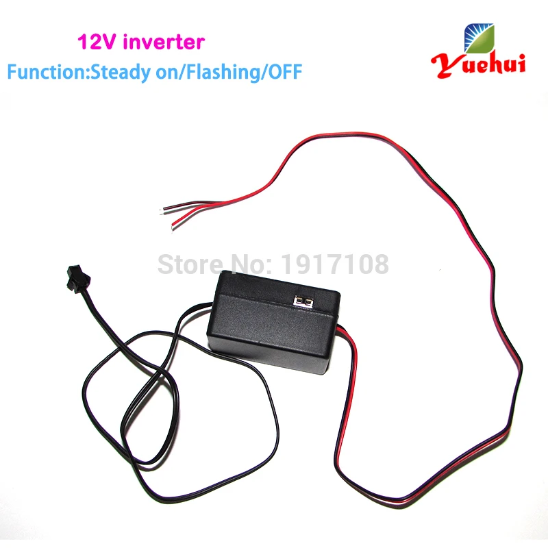 

High quality 12V EL inverter/driver for loading 20meters EL wire or EL strip for Festival Dance Night club Party decoration