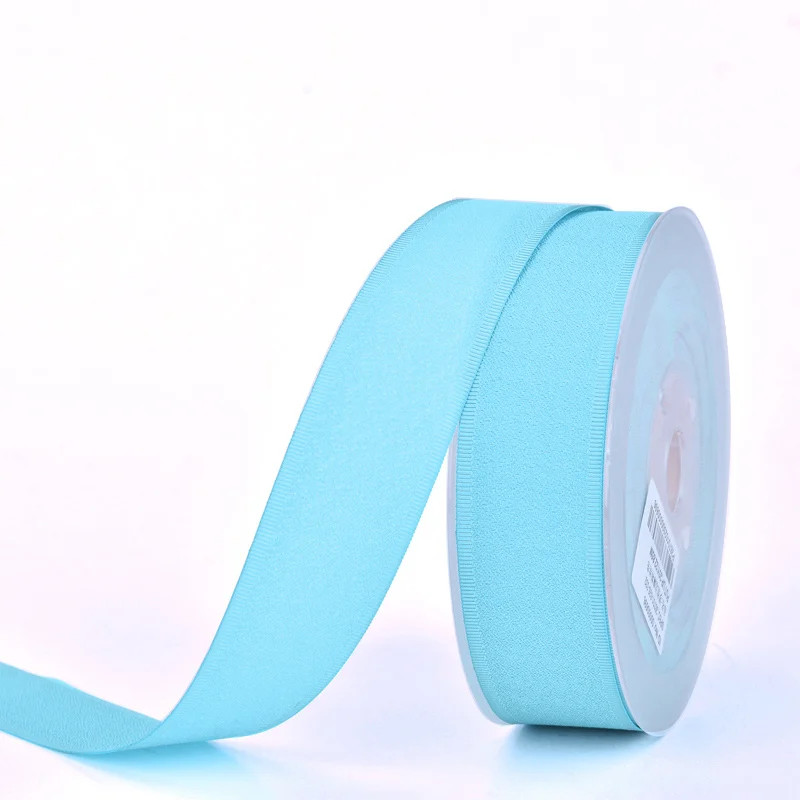 YAMA полиэстер Grosgrain край гранулированный активированный уголь из ленты 9 16 19 25 38 мм и 3/8 5/8 3/4 1 1-1/2 дюймов 100 ярдов печатных ленты и бабочки - Цвет: ocean blue 322