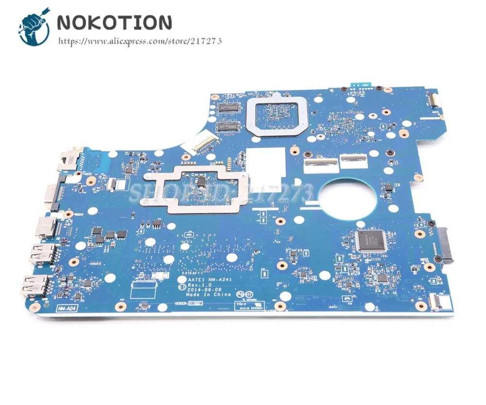 Bestellen NOKOTION 04X5633 AATE1 NM-A241 MAIN BOARD Für Lenovo Thinkpad E555 Laptop Motherboard A10-7300 CPU DDR3