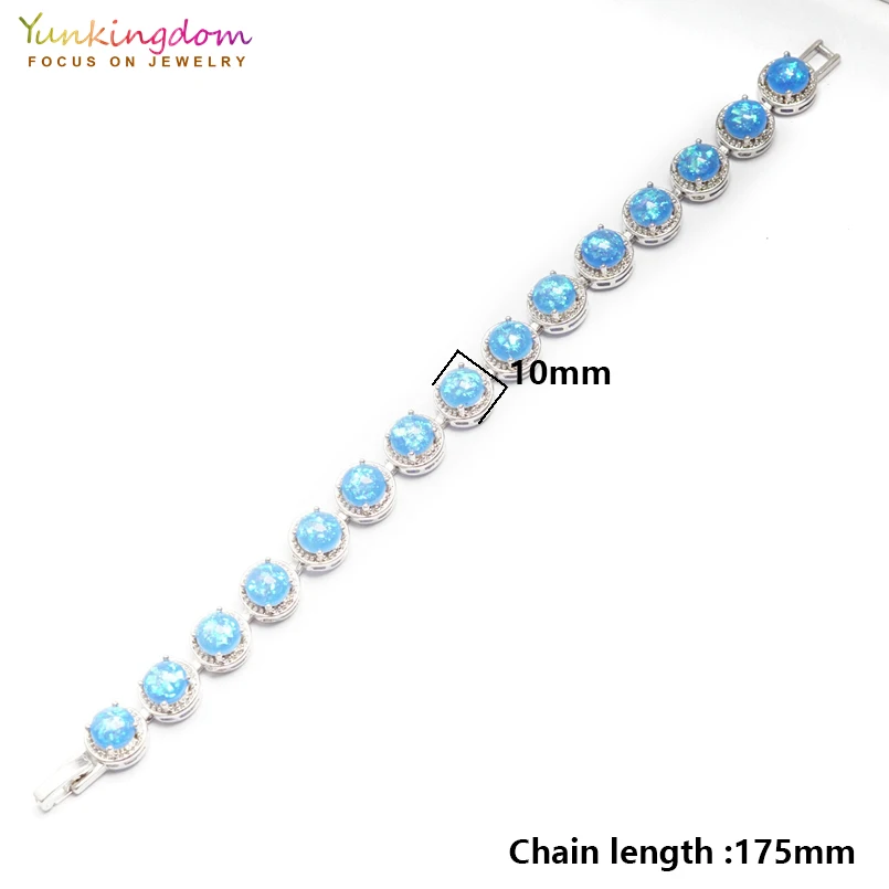 Женский браслет Yunkingdom с круглыми камнями LPK2171|bracelets for|stone braceletbracelets for women |