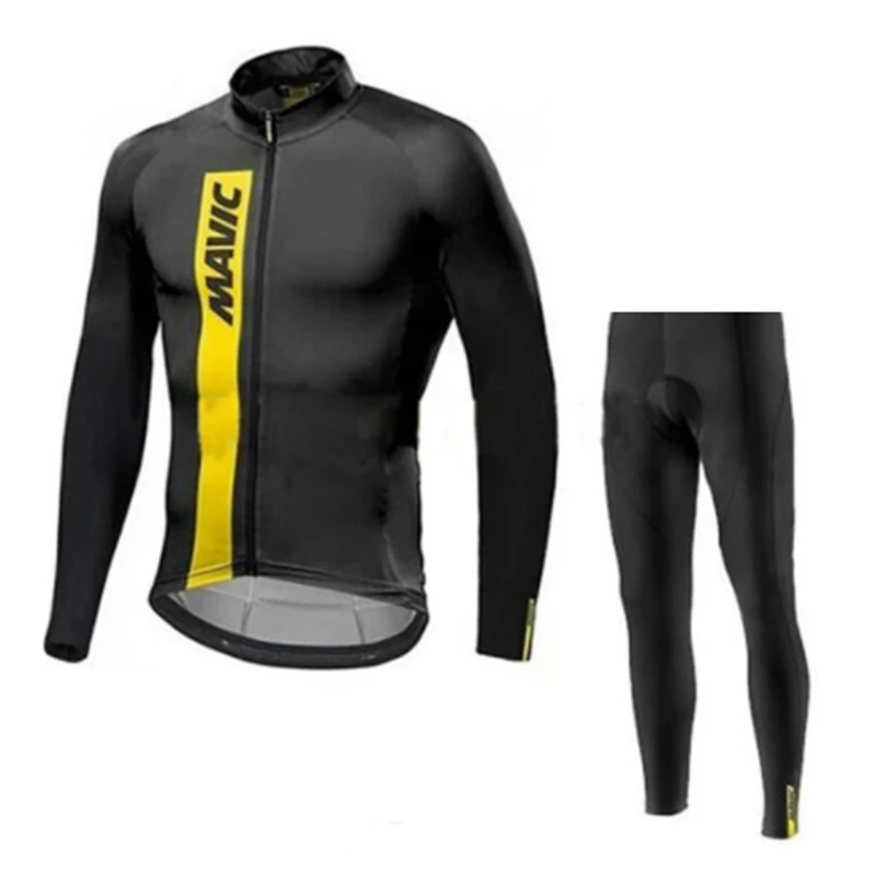 Весенняя одежда для велоспорта Ropa Ciclismo Hombre MTB с длинным рукавом Pro Team Mavic, комплект из Джерси для велоспорта, мужской костюм для триатлона - Цвет: 5