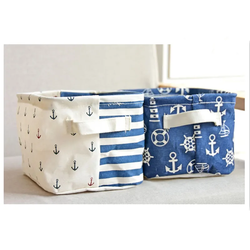 Органайзер для макияжа аксессуары стола коробка хранения в полоску настольные