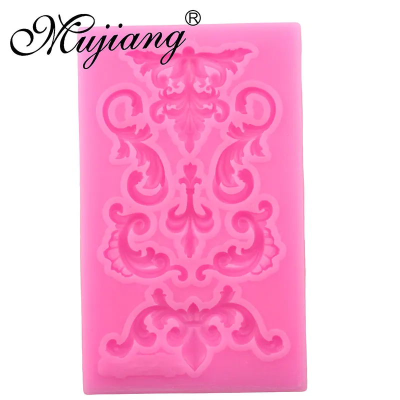Sugarcraft винтажные рельефные формочки силиконовая форма для прокрутки помадки