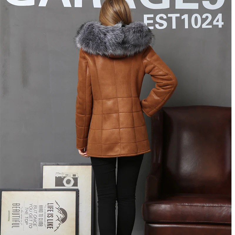 Прямые поставки с фабрики Зимняя мода морозостойкие искусственной овчины