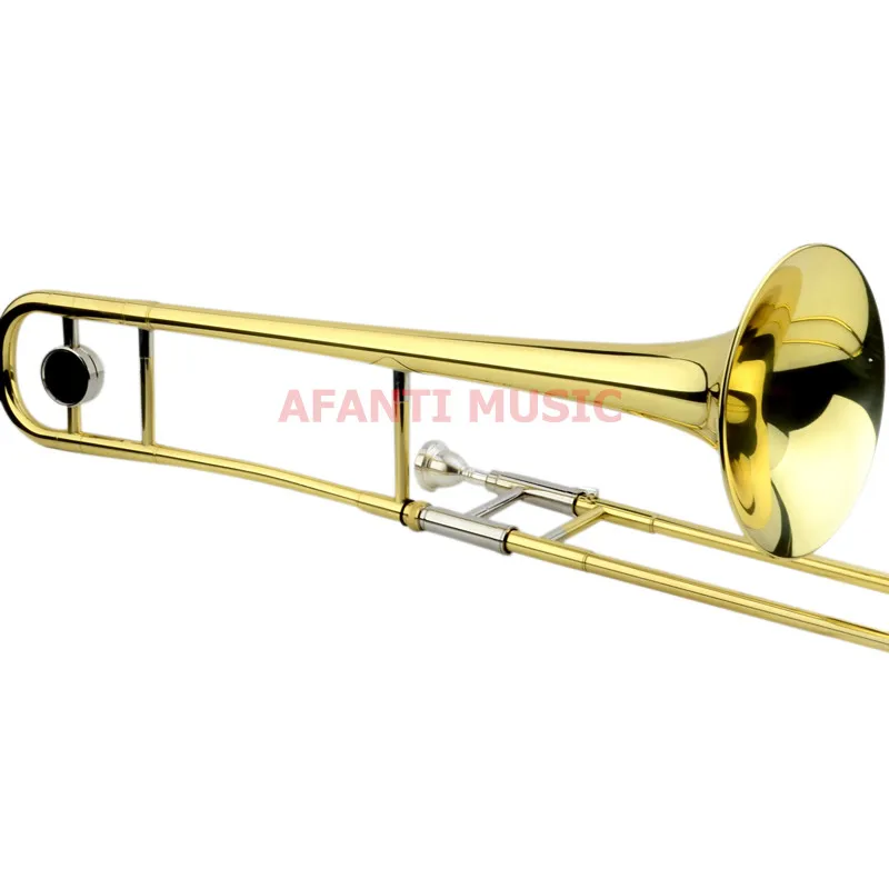 

Afanti Music Bb tone / Yellow Brass / Gold finish Trombone (ATB-1121)