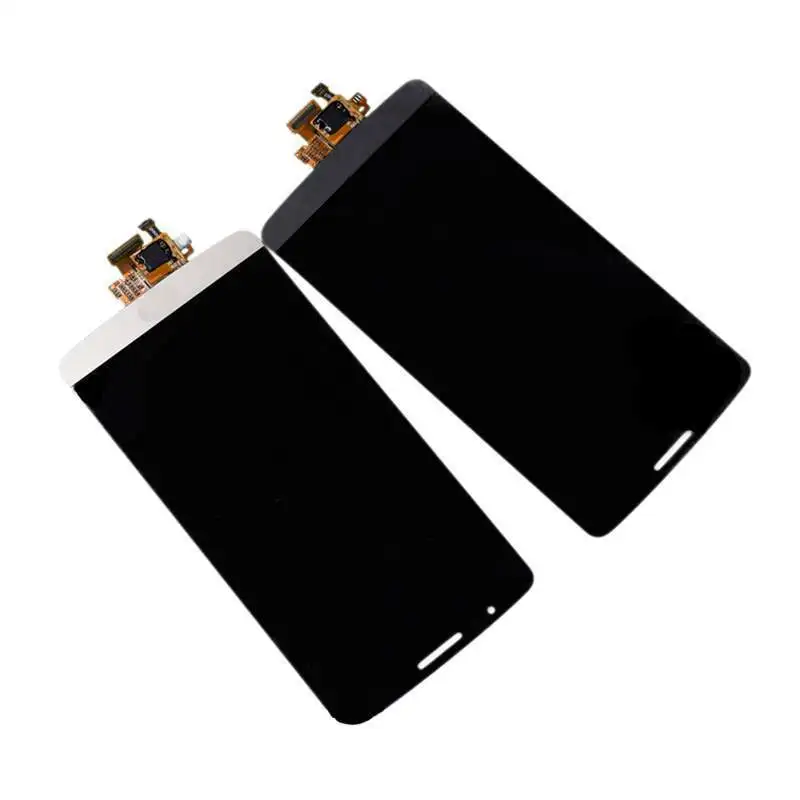 ЖК-дисплей для LG G3 D850 D851 D855 кодирующий преобразователь сенсорного экрана в сборе 5