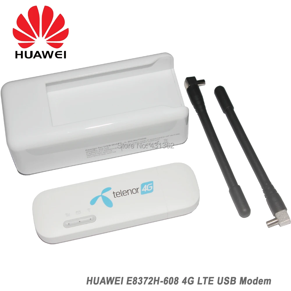 Оптовая продажа 150 Мбит/с HUAWEI E8372 E8372H-608 4G LTE мобильный WiFi точка доступа USB модем