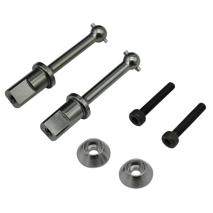 CNC Алюминиевый винт ступицы колеса и приводной вал костяной Набор для Tamiya T3-01 T301 |
