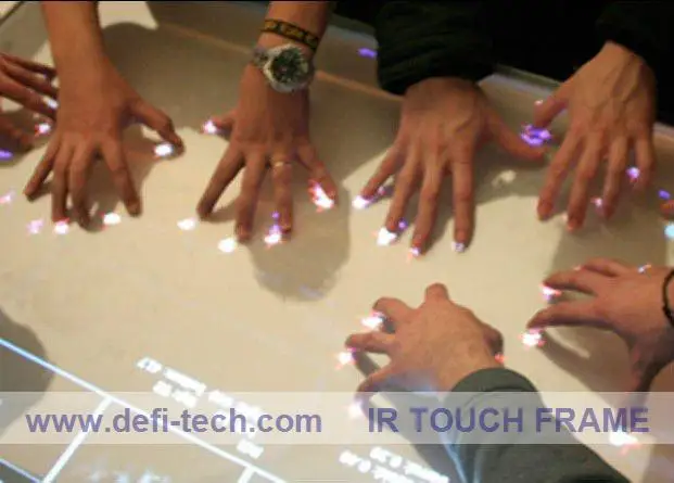 DefiLabs Promot! 40 points 46&quot IR Touch Screen Panel 16:9 format for Interactive advertising multi touch table | Компьютеры и офис