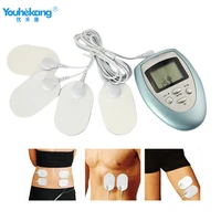youhekang 4pcs pads body massager electric pulse neck massager for massage slimming muscle relax multi functional massage