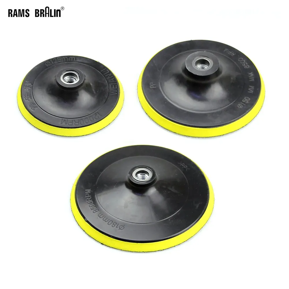 

1 шт. 5" - 7" M10/M14/M16 шлифовальный диск держатель для полировального круга с крючком