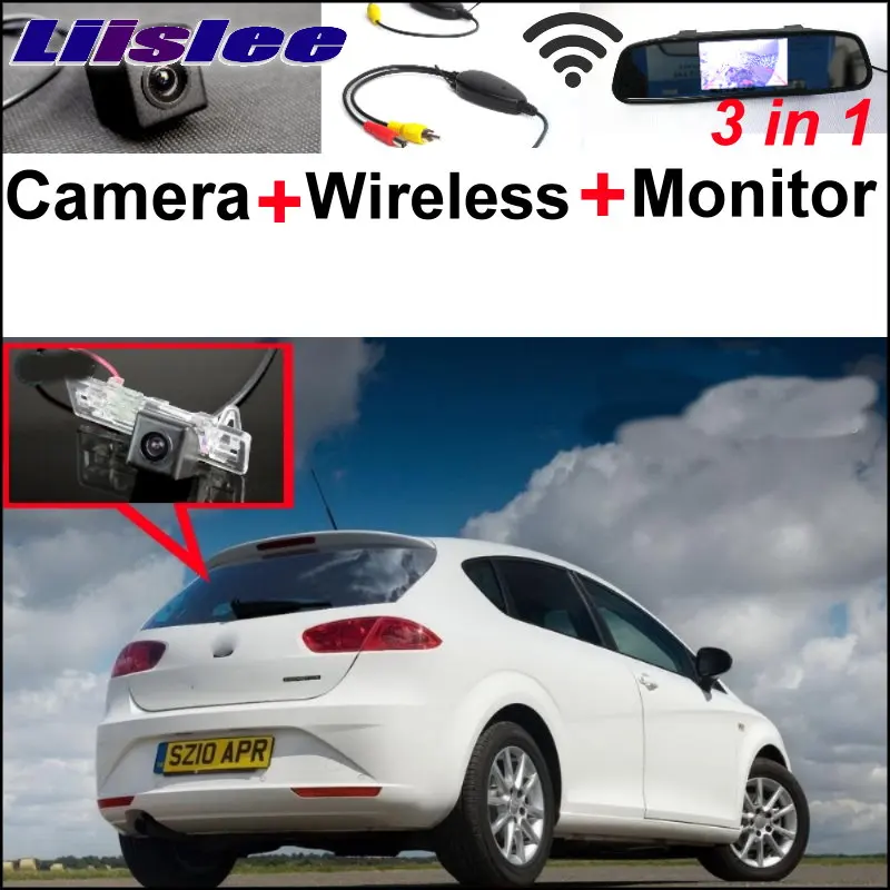 Liislee 3в1 беспроводной приемник + специальная WiFi камера зеркальный экран монитор