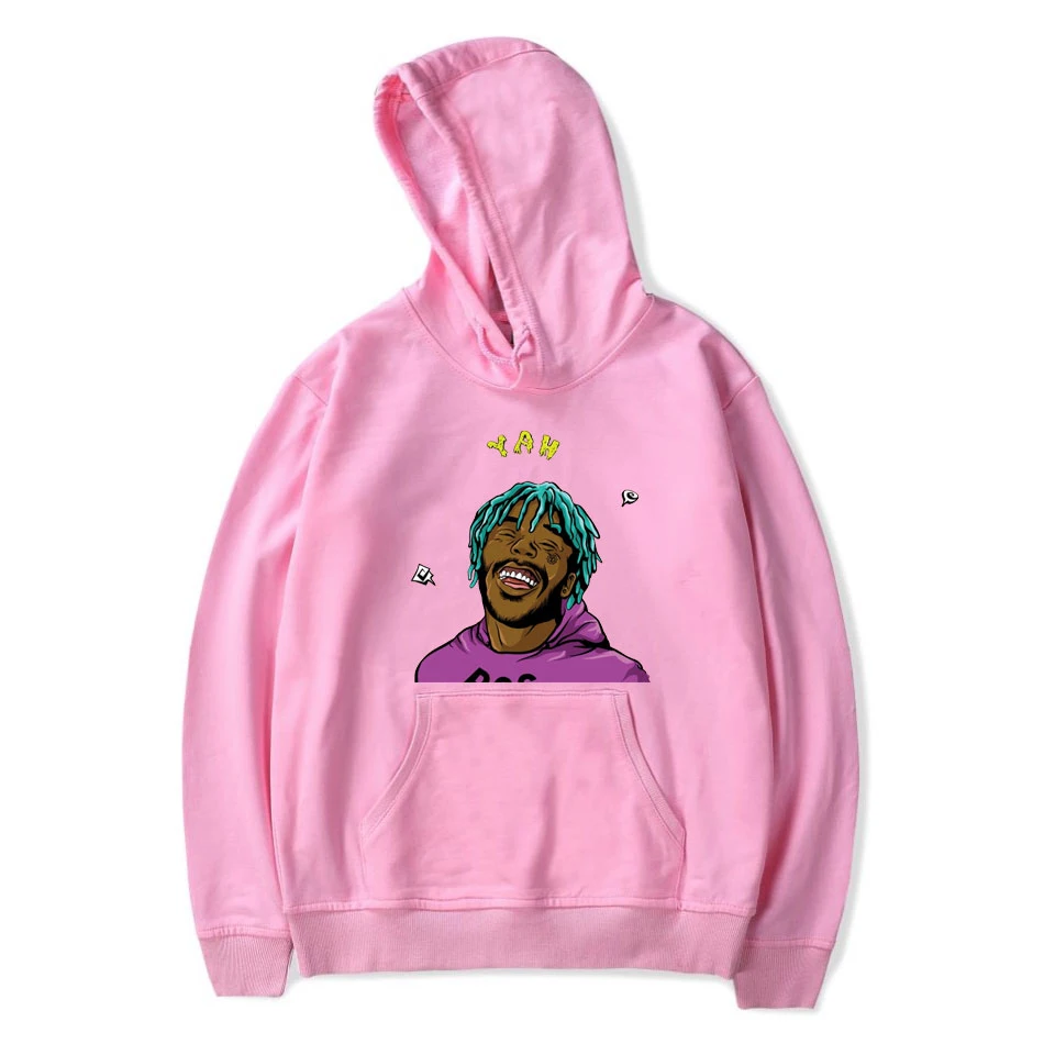 Модные толстовки LIL UZI VERT в стиле хип хоп с принтом женские/мужские повседневные