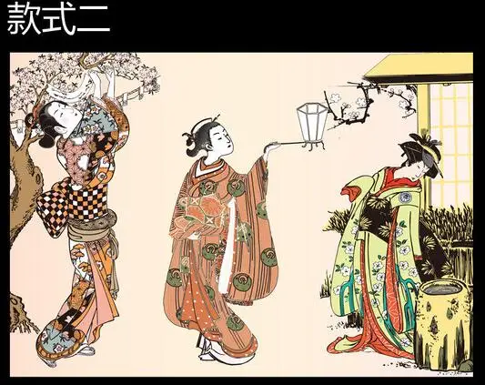 Настенные 3d обои на заказ нетканые настенные стикеры в стиле древней японской