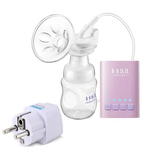 GB Электронный молокоотсос с молочной бутылкой для младенцев, USB PP, BPA, мощная грудь, насосы, соски, продукты для грудного вскармливания - Цвет: GB