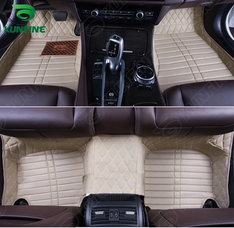 3D автомобильный напольный коврик для Toyota CROWN ног 4 вида цветов левосторонний