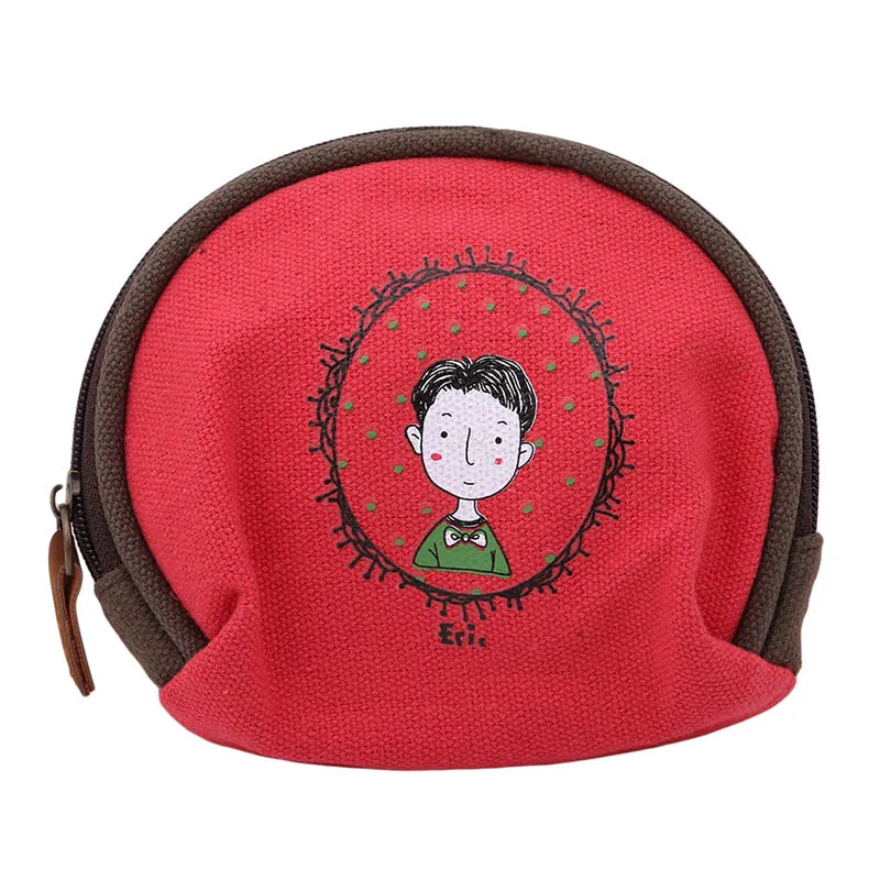 Женская холщовая косметичка с вышивкой органайзер для путешествий монетницей и