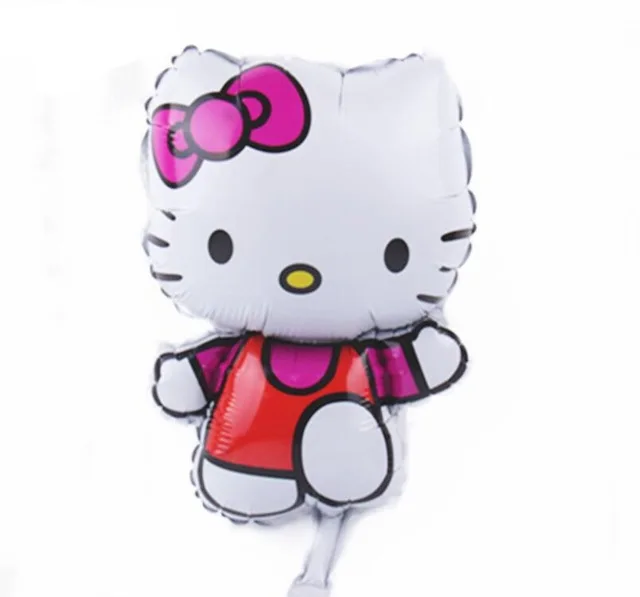 KUAWANLE 50 шт./лот Мини Hello Kitty воздушный шар для вечеринки с мультяшным рисунком KT