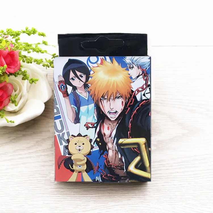 B 9X5.8CM Аниме BLEACH игрушки покер для коллекции игровых карт PK0013B - Цвет: B 9X5.8CM