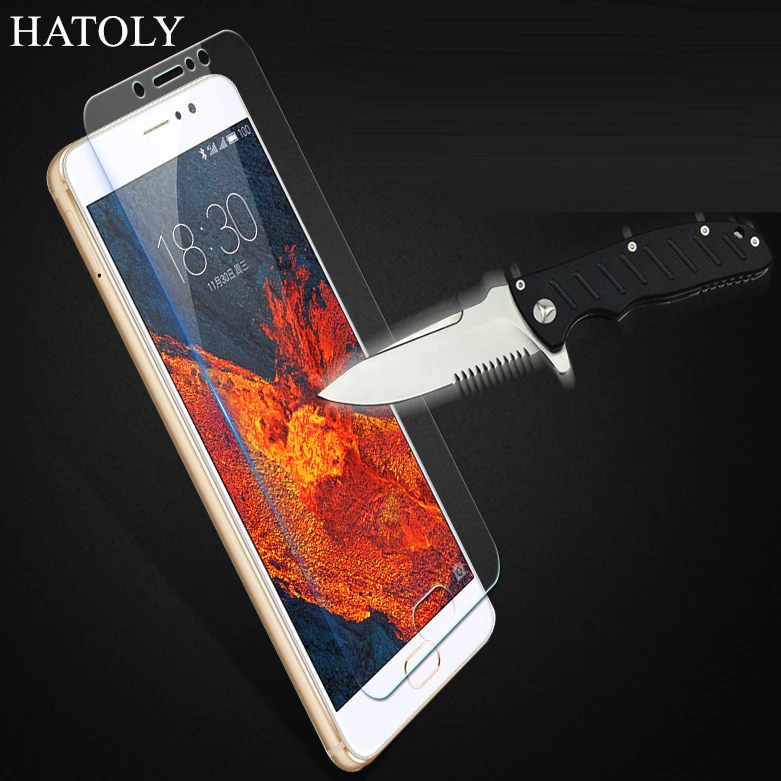 Закаленное стекло для Meizu Pro 6 Plus 2 шт. противовзрывная Защита экрана пленка HATOLY|glass