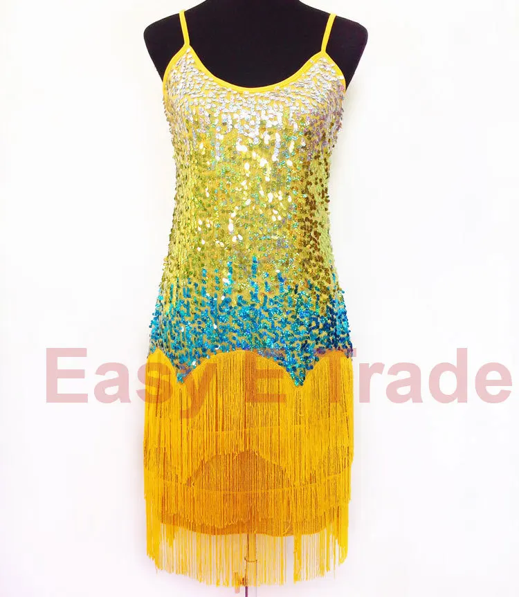 Женское бальное платье с бахромой для латинских танцев|latin dance costumes|latin dresscha cha |