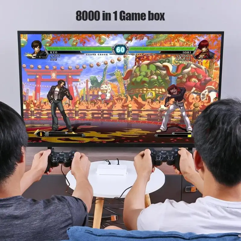 Vanpower 8000 в 1 32G ТВ игровая приставка для оранжевого Pi с двойным USB проводным