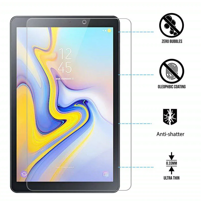 Закаленное стекло 9H для экрана Samsung Galaxy Tab A 8 0 2018 T387 дюймов Защитная пленка