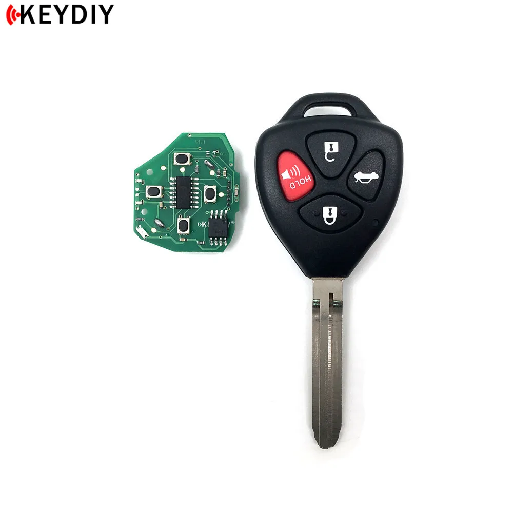 5 шт./лот новый KEYDIY оригинальный KD900/KD-X2/URG200 ключ программист серии B пульт