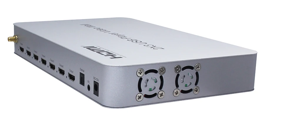 2x3 HDMI видео настенный контроллер и USB плеер видео настенный Процессор Поддержка нескольких режимов сращивания наивысшего 4K Вход 1080P выход