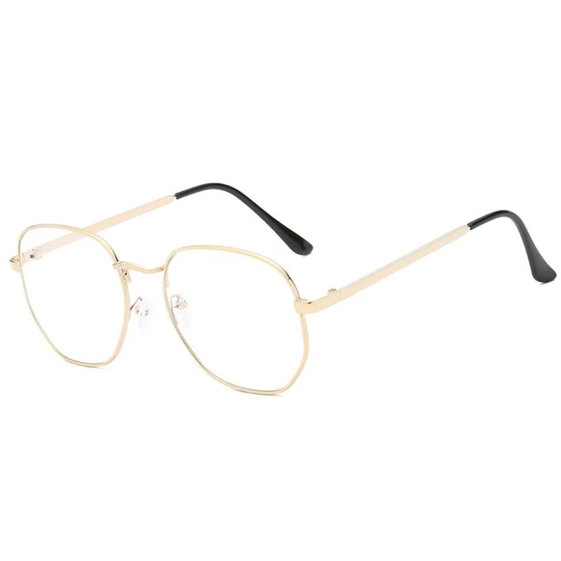 gold frame Диоптрия SPH 0-0,5-1-1,5-2-2,5-3-3,5-4-4,5-5-5,5-6,0 1,56 Асферические очки для близорукости студенческие очки для близорукости - Цвет оправы: gold frame