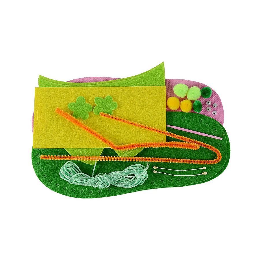 Игрушки Монтессори ручной работы креативные тапочки с героями мультфильмов